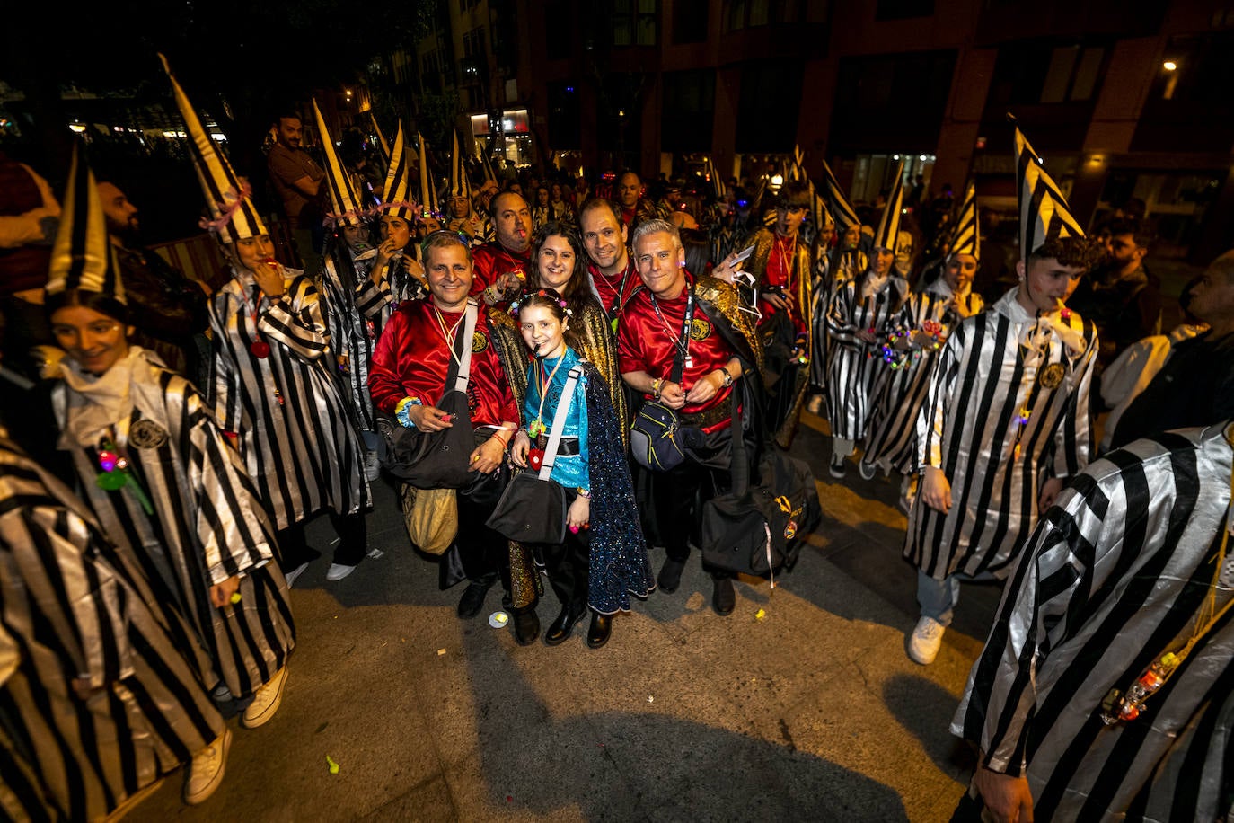 Desfile del Testamento de la Sardina de Murcia, en imágenes