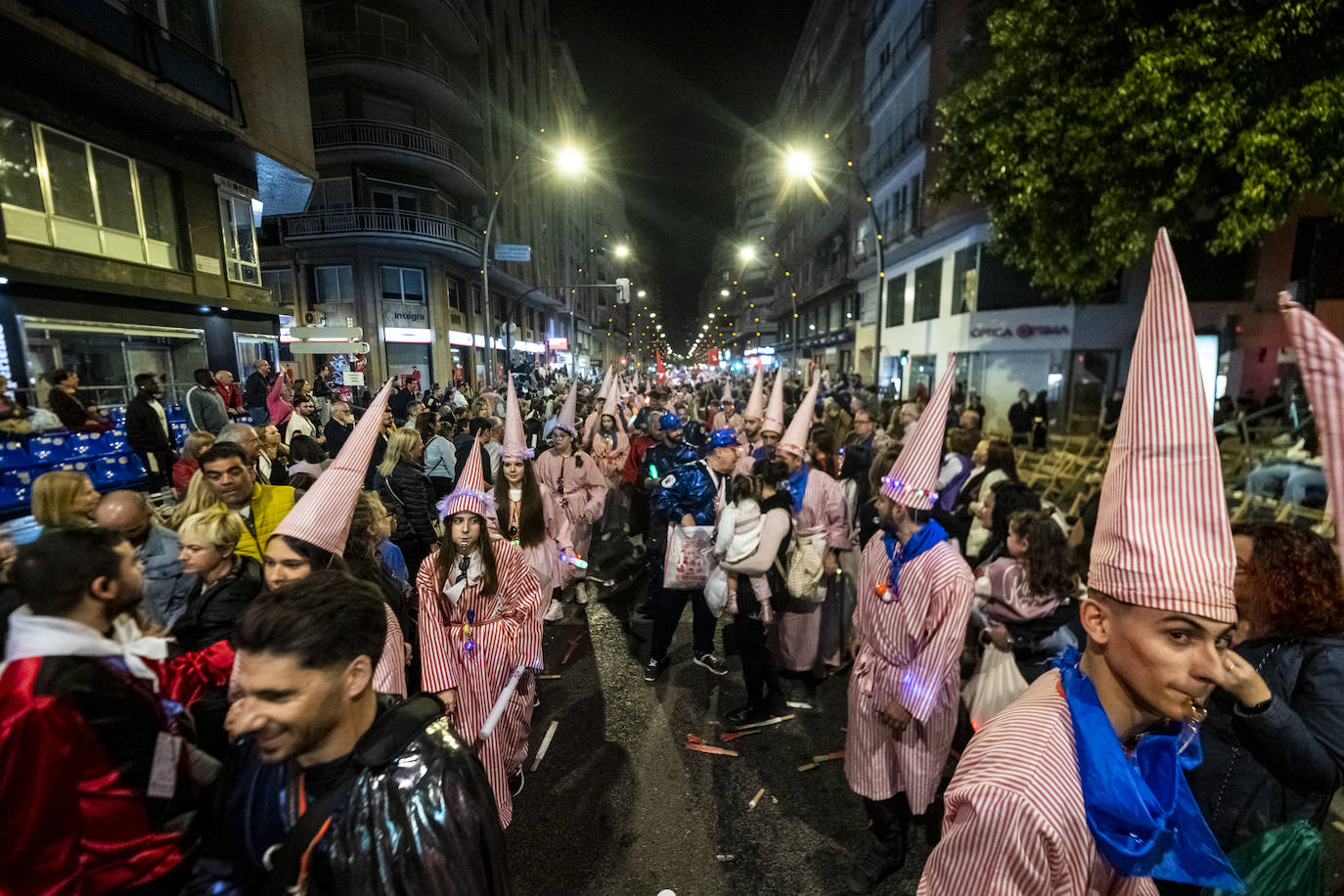 Desfile del Testamento de la Sardina de Murcia, en imágenes