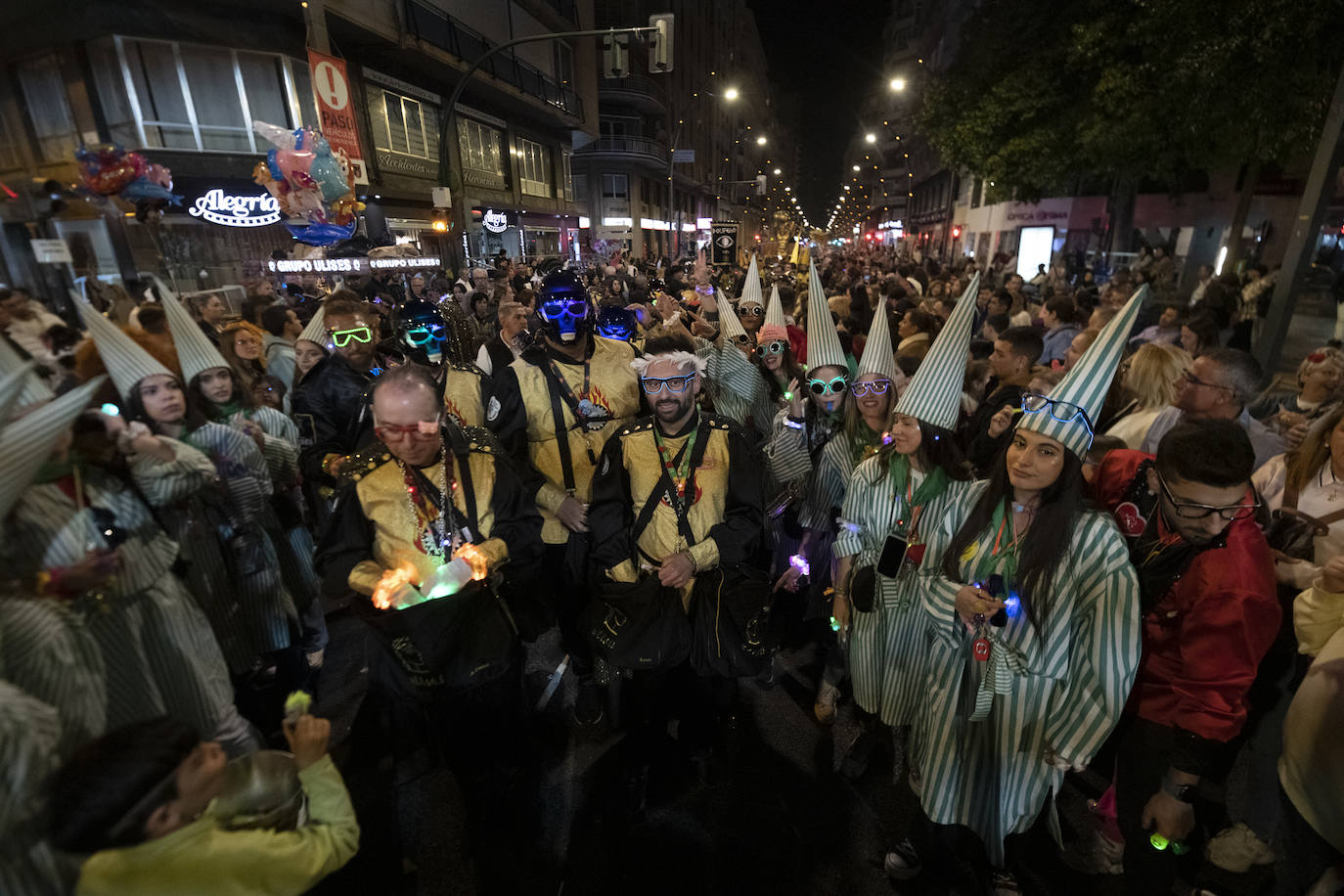 Desfile del Testamento de la Sardina de Murcia, en imágenes