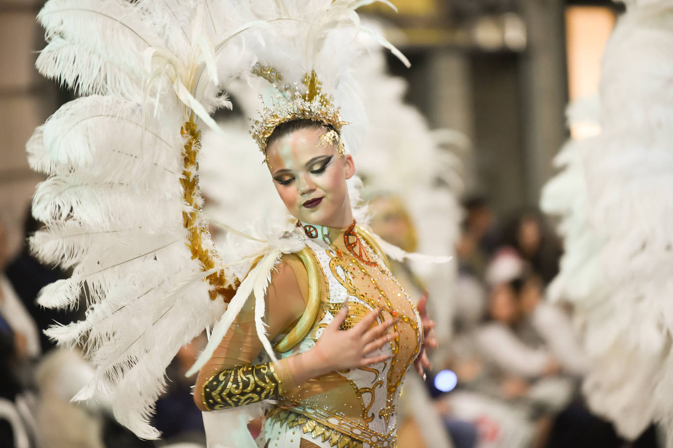 Las imágenes del desfile de la llegada de la Sardina a Murcia