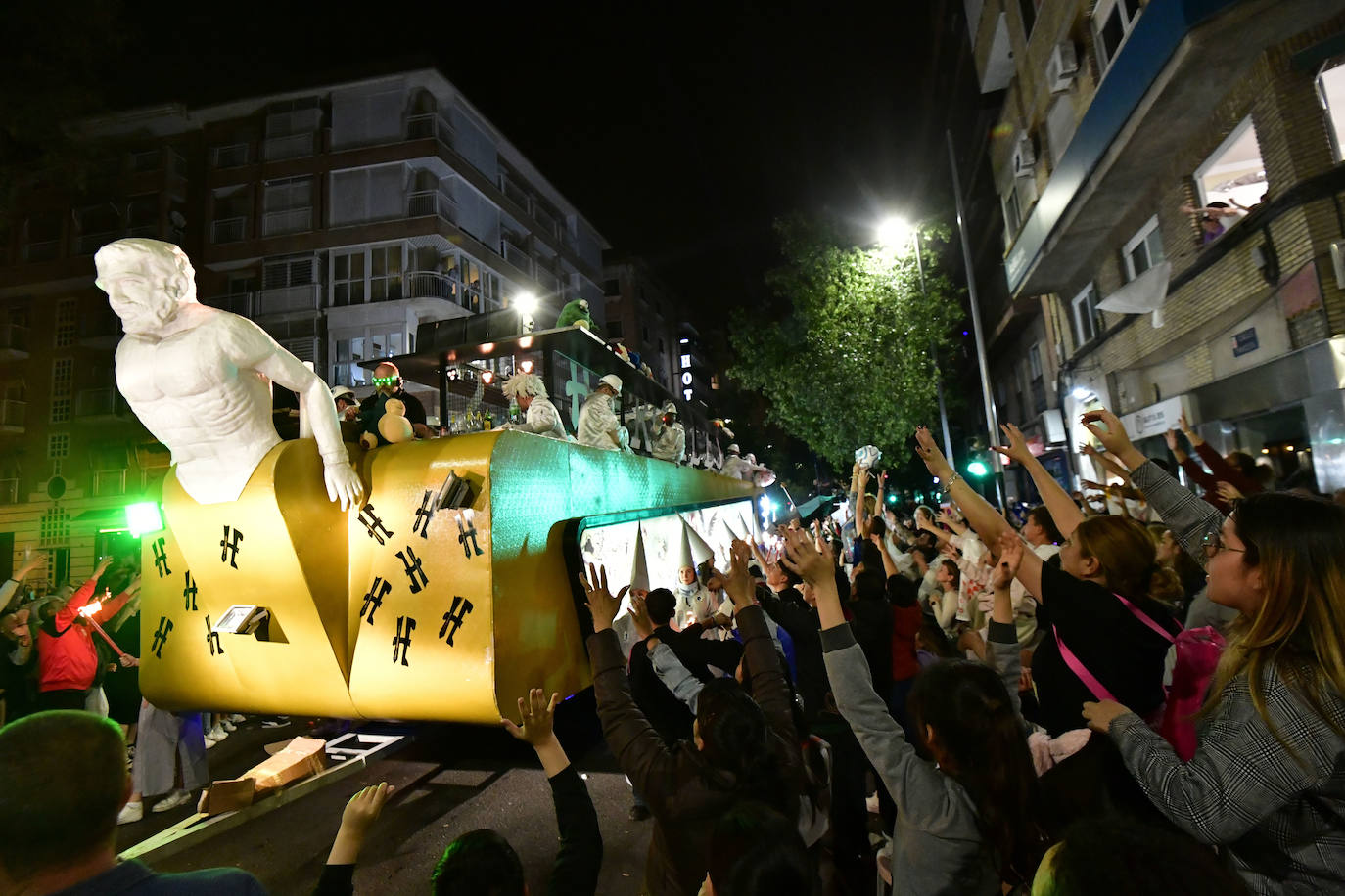 Gran Desfile del Entierro de la Sardina de Murcia 2024, en imágenes