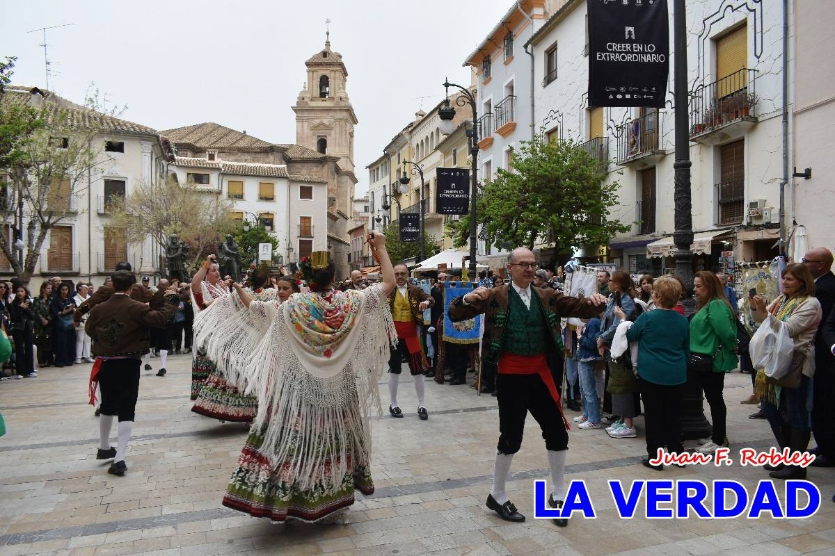 Las tradiciones de Yecla peregrinan a la Vera Cruz - I