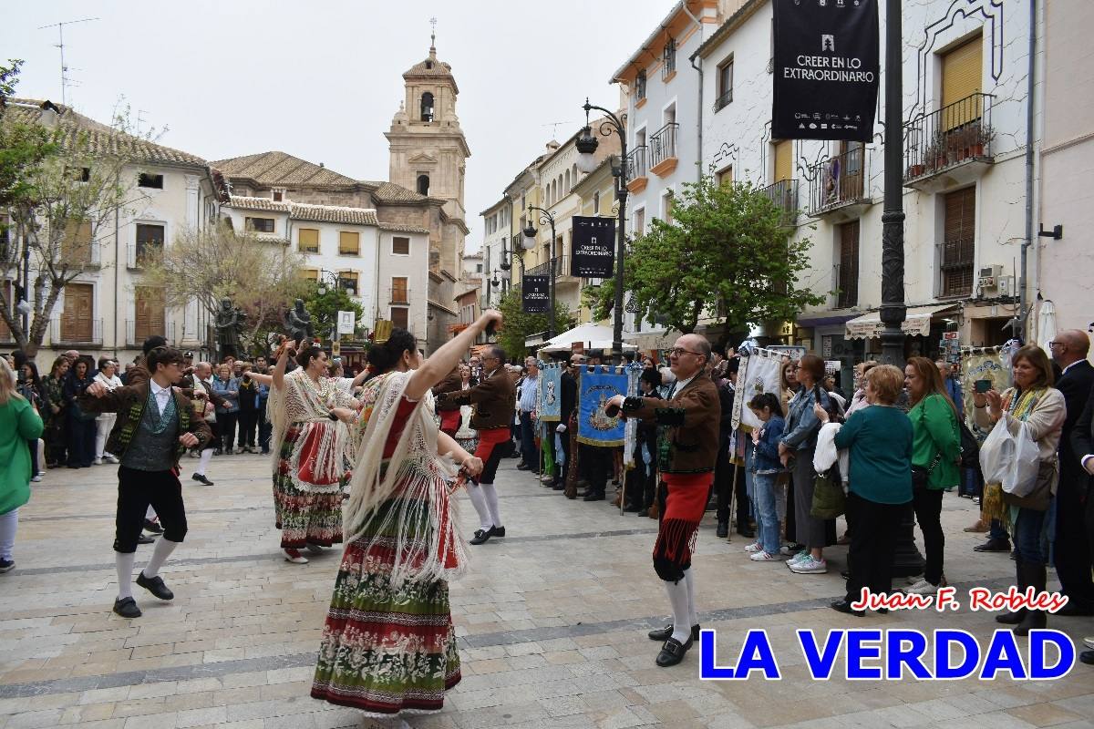 Las tradiciones de Yecla peregrinan a la Vera Cruz - I