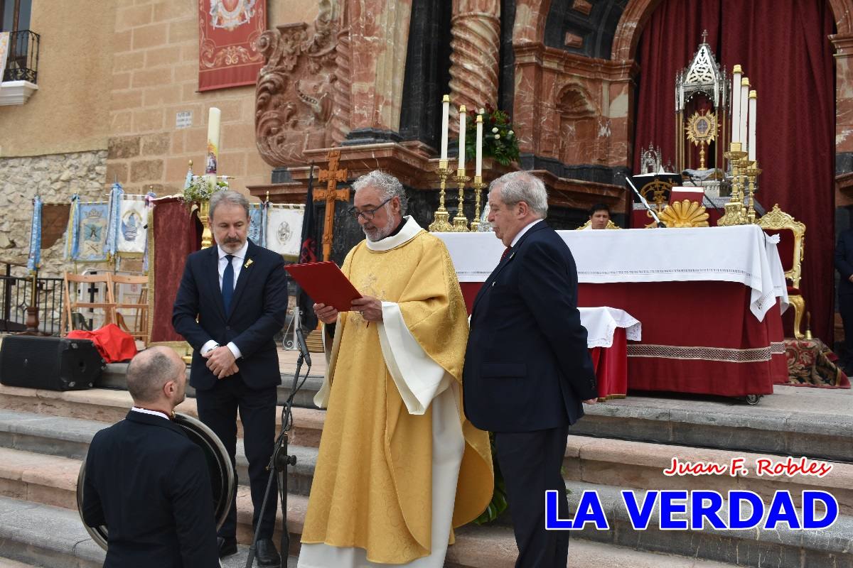 Los Armaos renuevan su compromiso ante la Vera Cruz