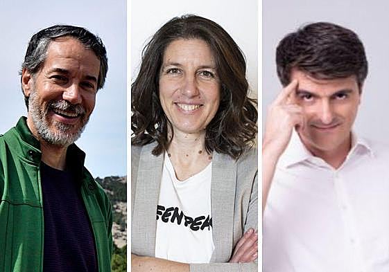 Pablo Carbonell. Eva Saldaña. Jorge Morales de Labra.
