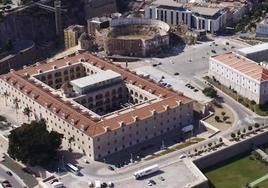 Panorámica del campus de la Muralla del Mar de la UPCT.