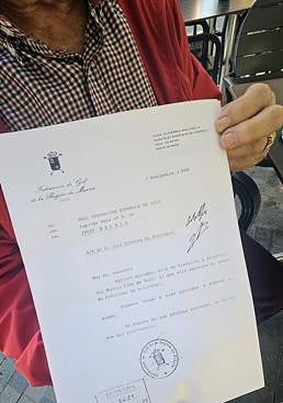 Imagen - Documento donde aparece la referencia al campo de prácticas de Altorreal como adscrito al club.