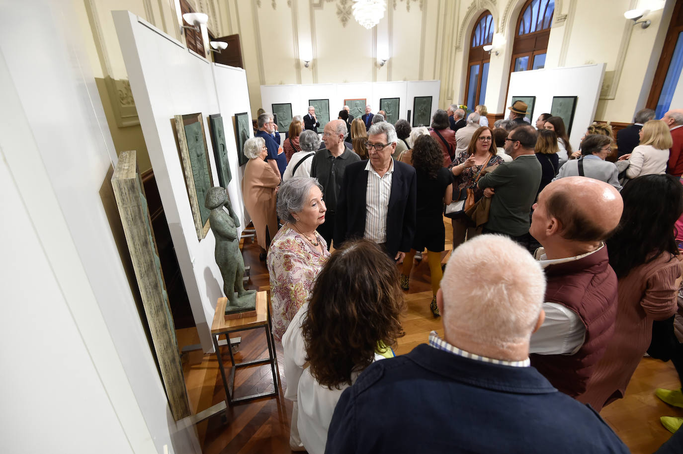 Inauguración de la exposición &#039;Armonía&#039; en la Sala Alta del Real Casino de Murcia