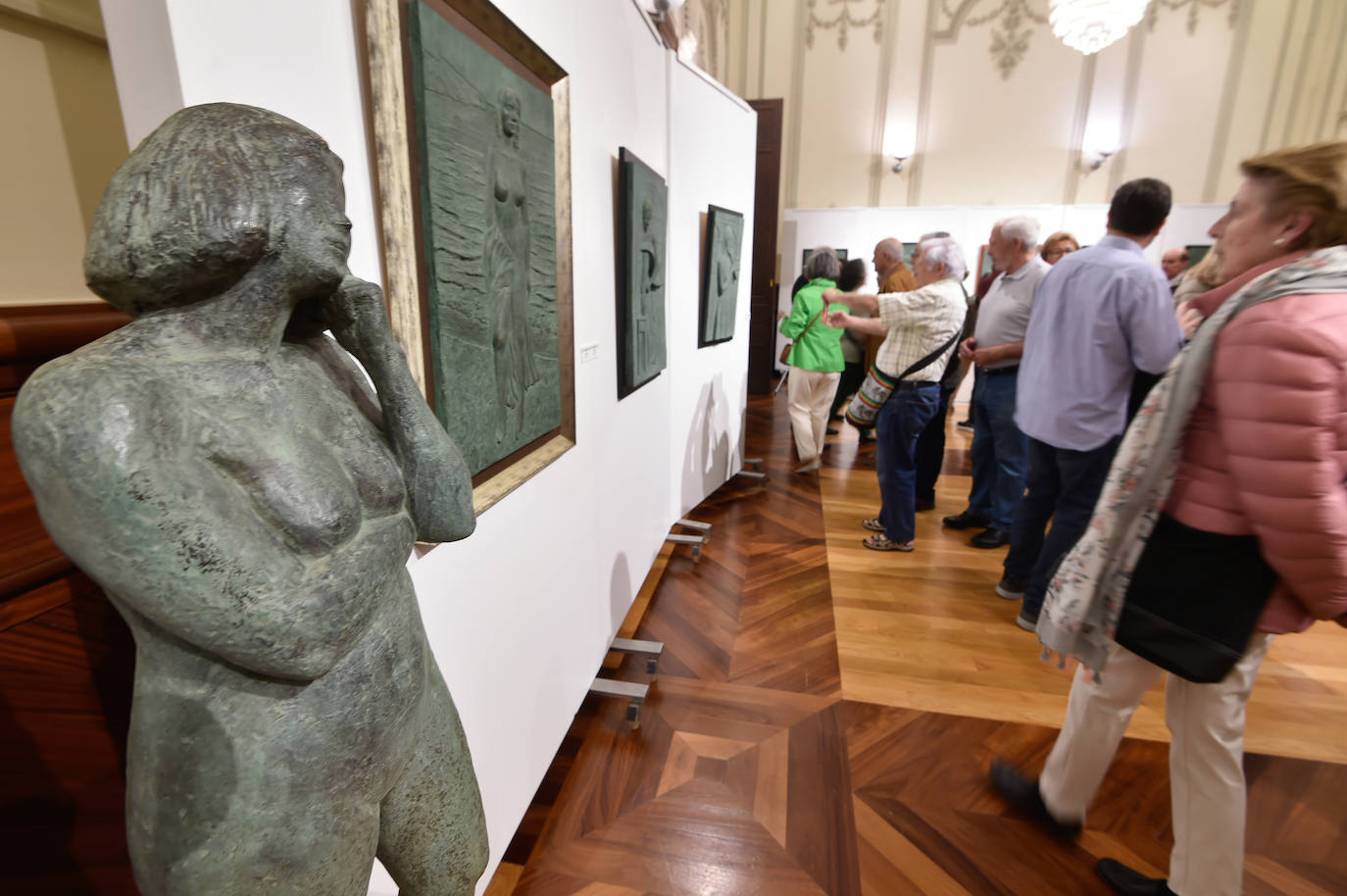 Inauguración de la exposición &#039;Armonía&#039; en la Sala Alta del Real Casino de Murcia