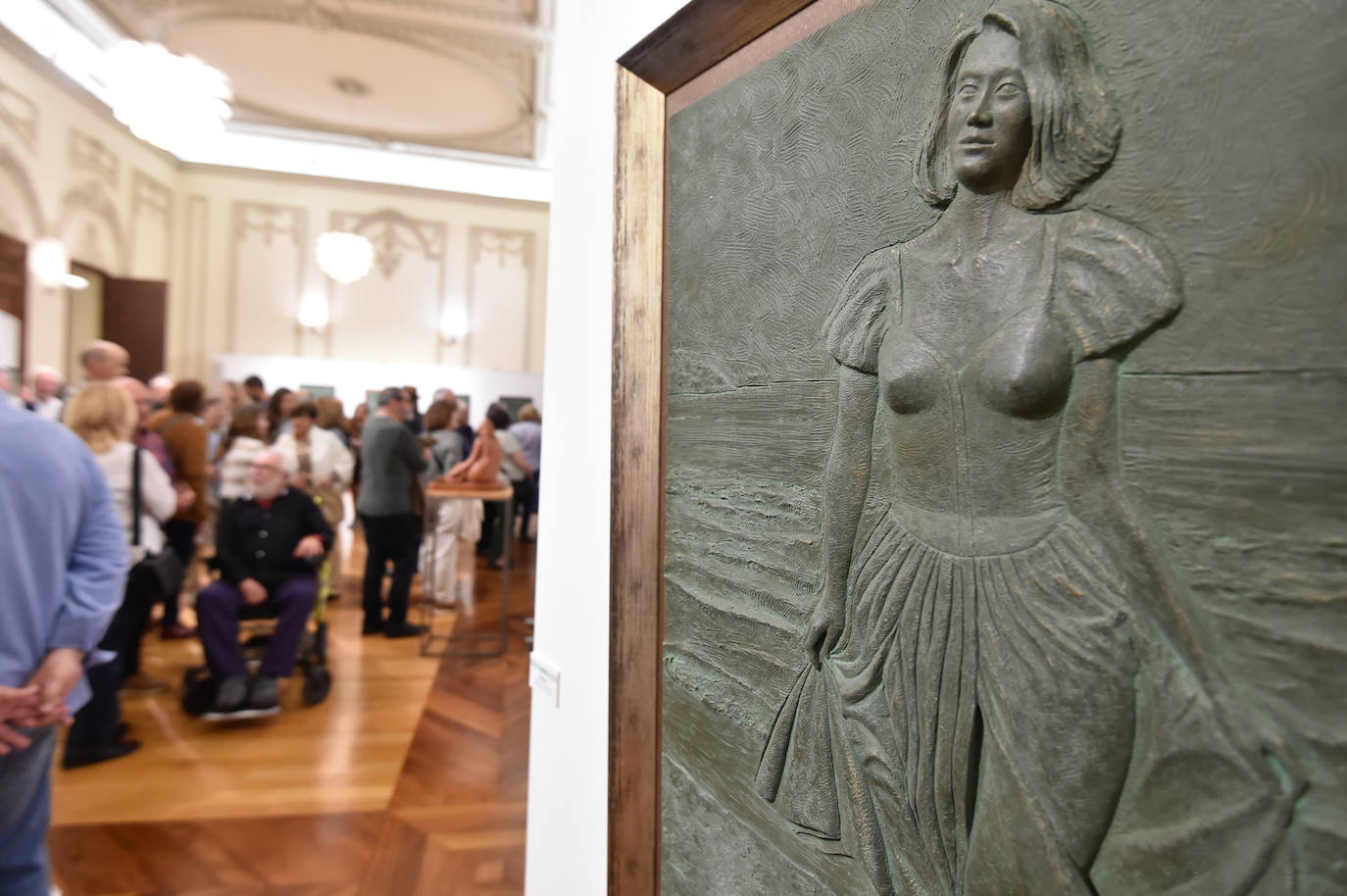 Inauguración de la exposición &#039;Armonía&#039; en la Sala Alta del Real Casino de Murcia