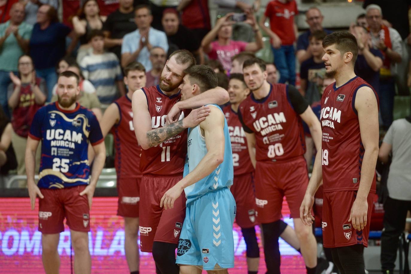 La victoria del UCAM Murcia contra el Palencia, en imágenes