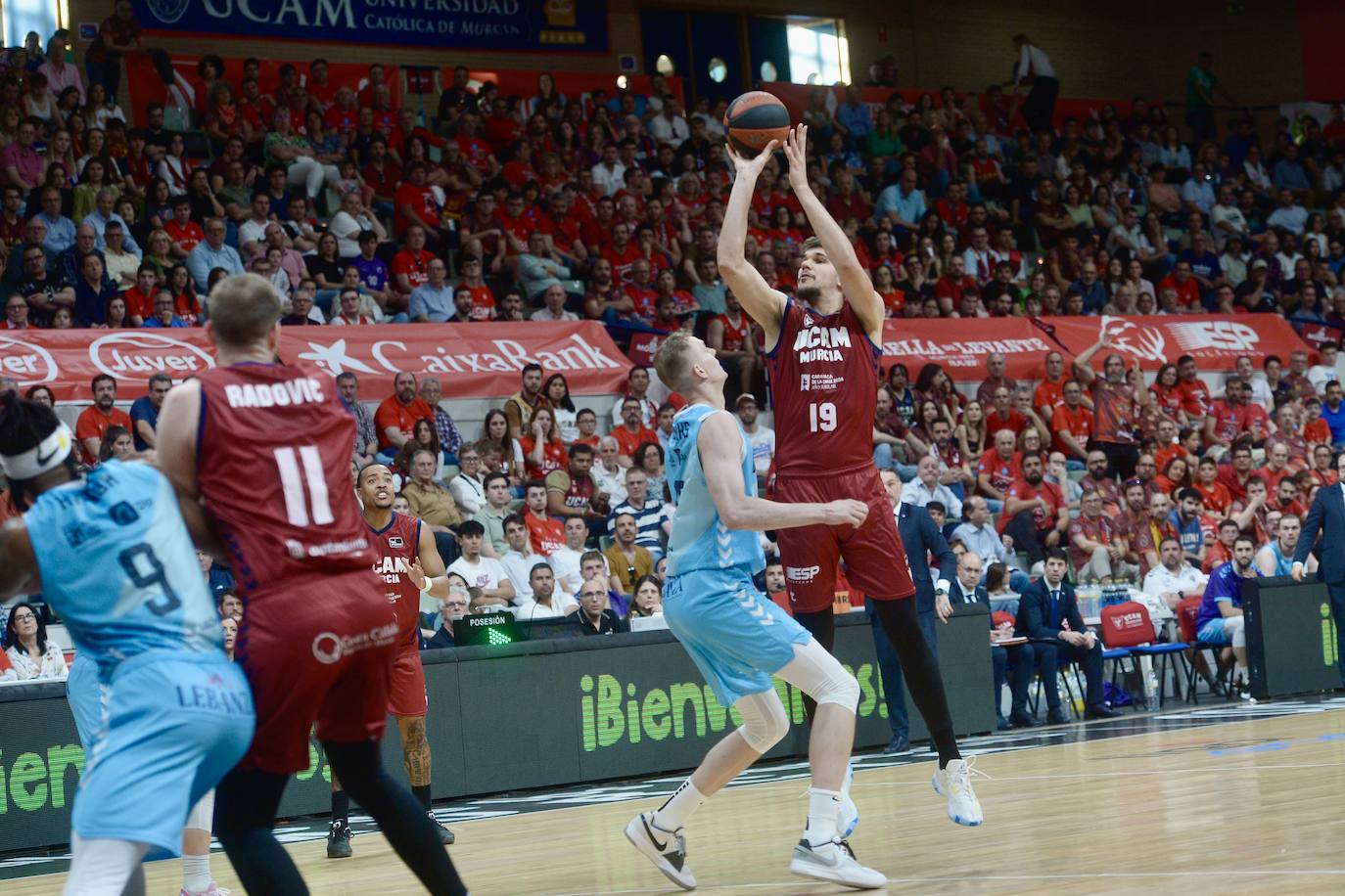 La victoria del UCAM Murcia contra el Palencia, en imágenes