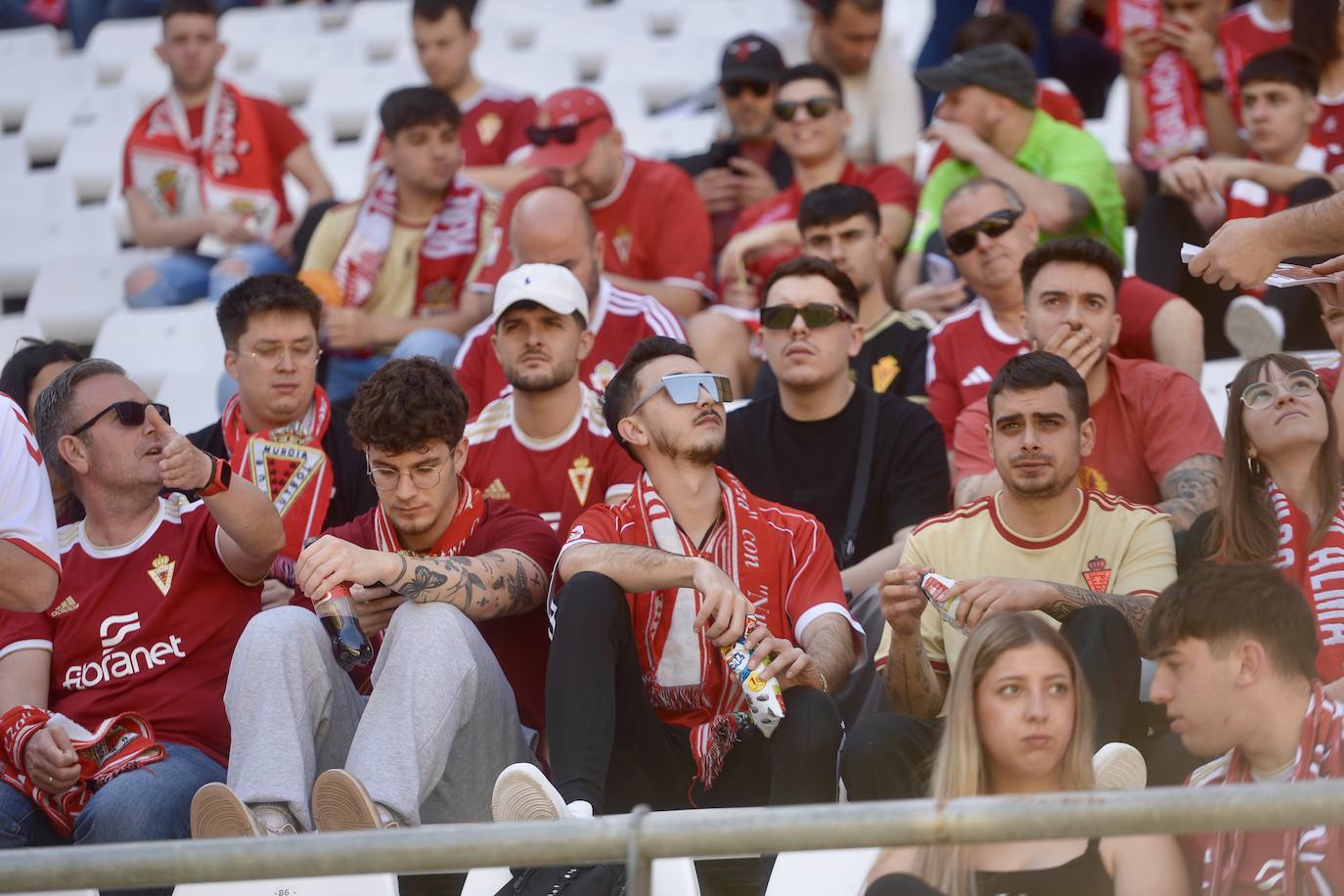 La victoria del Real Murcia frente al Melilla, en imágenes