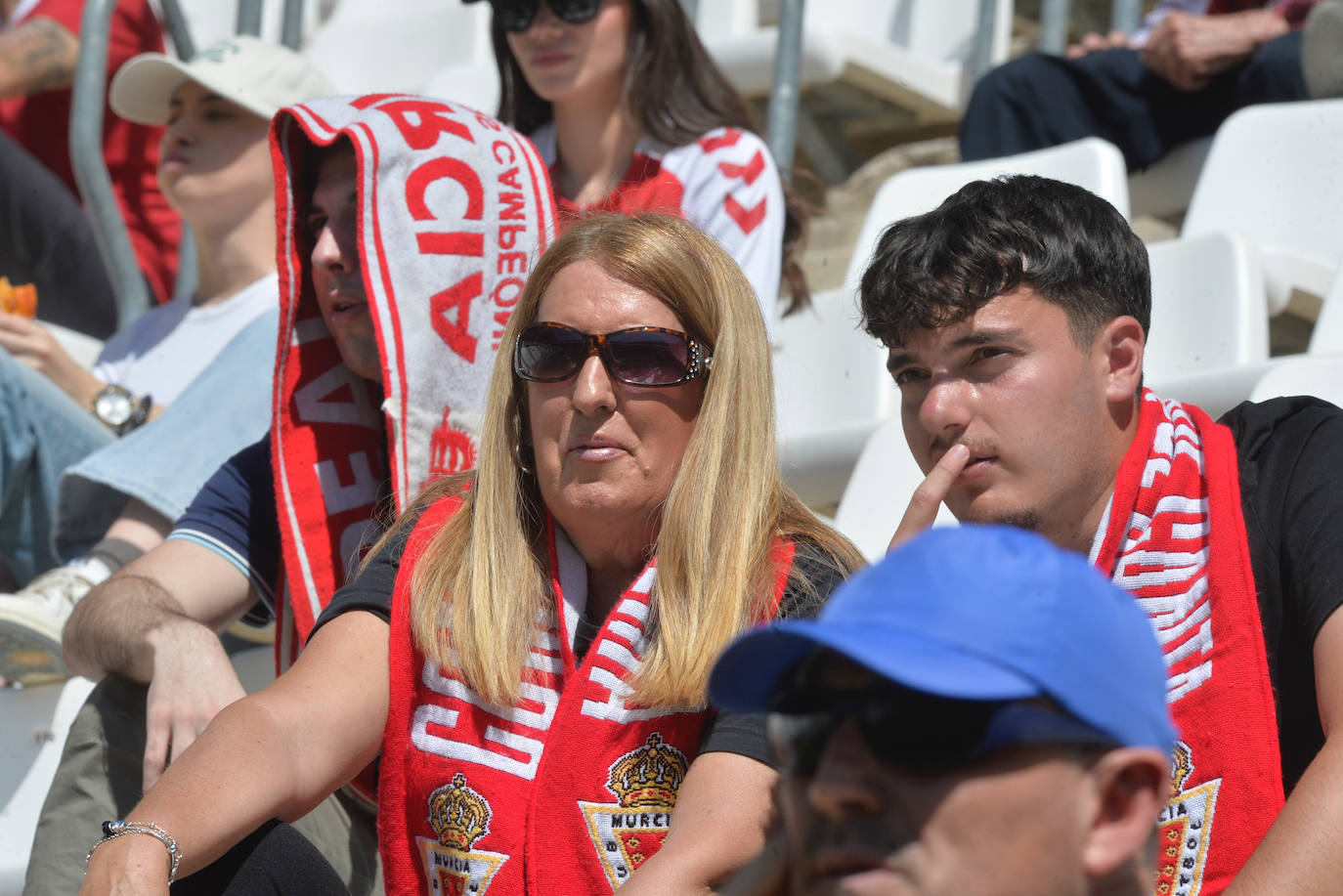 La victoria del Real Murcia frente al Melilla, en imágenes