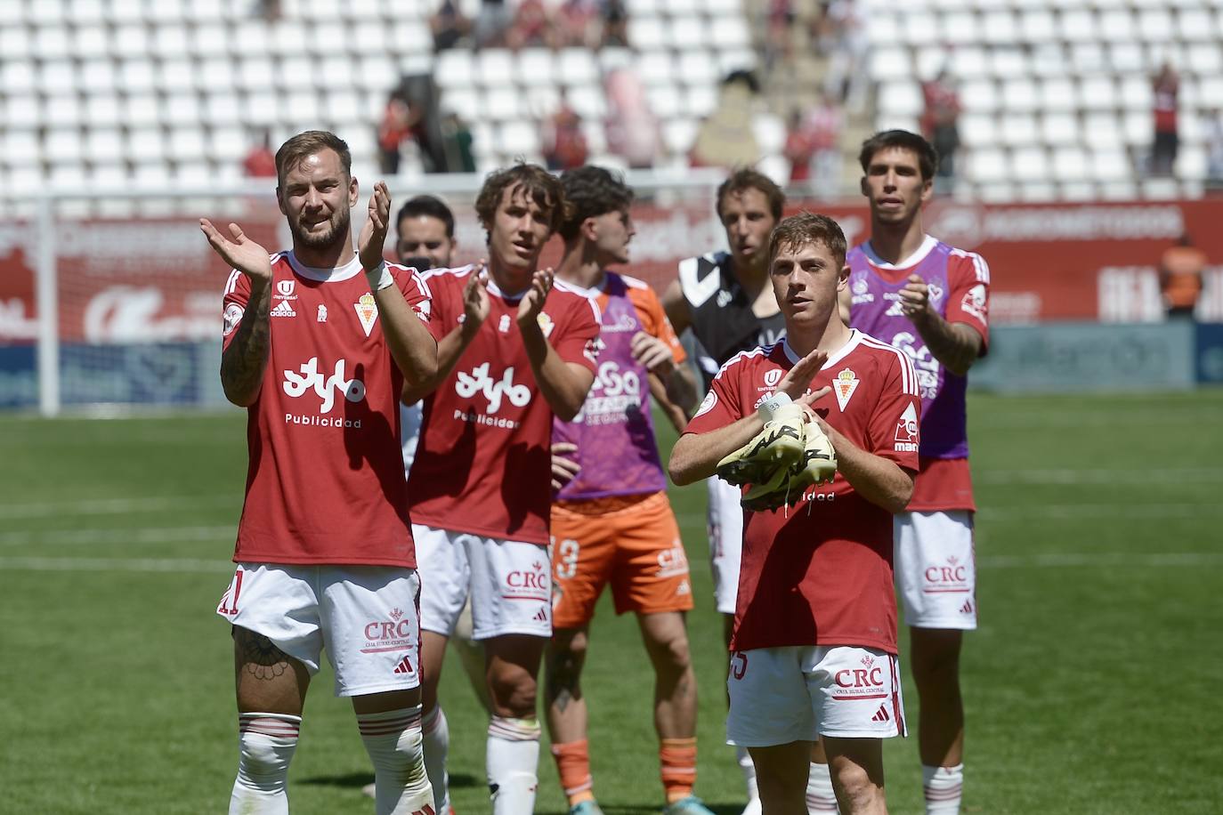 La victoria del Real Murcia frente al Melilla, en imágenes