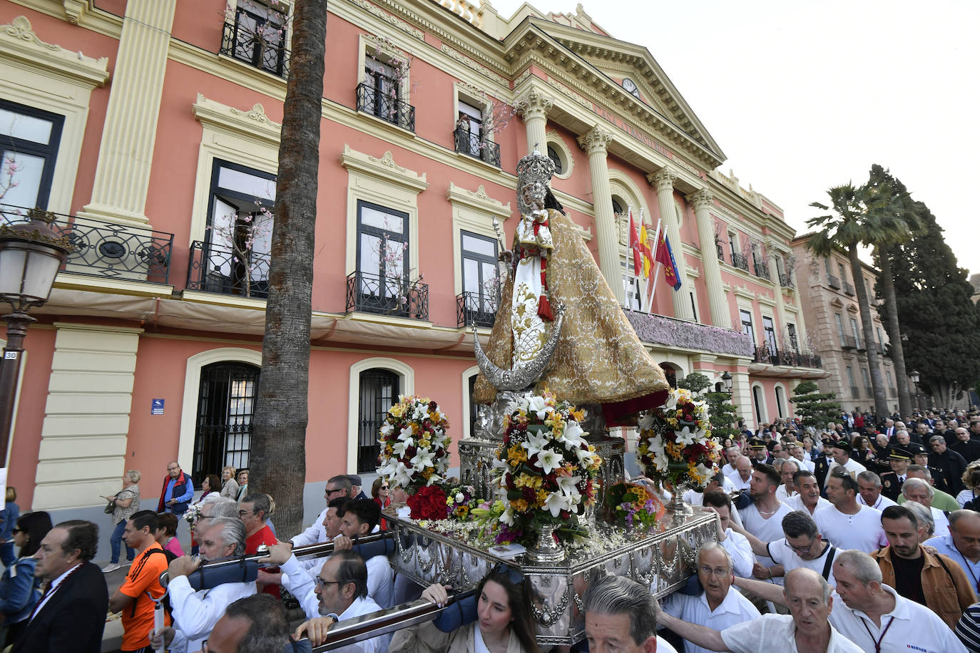 Los murcianos se despiden de la Fuensanta hasta septiembre