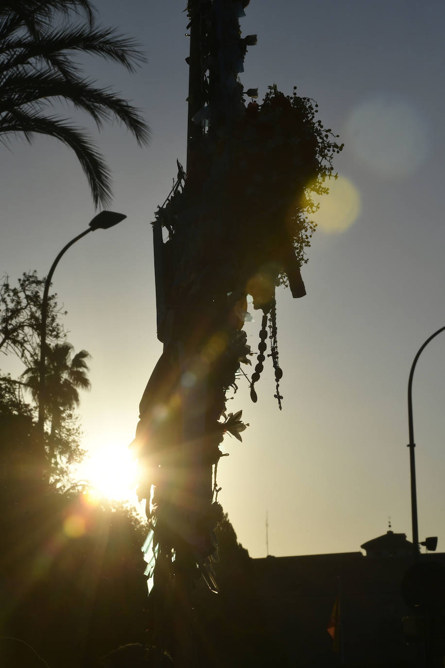 Los murcianos se despiden de la Fuensanta hasta septiembre