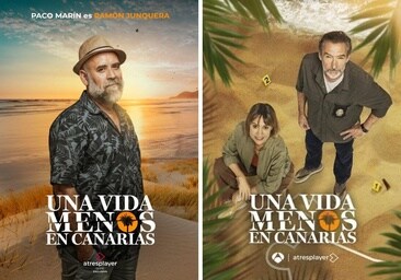 El actor ciezano Paco Marín interpreta a Ramón en 'Una vida menos en Canarias'.