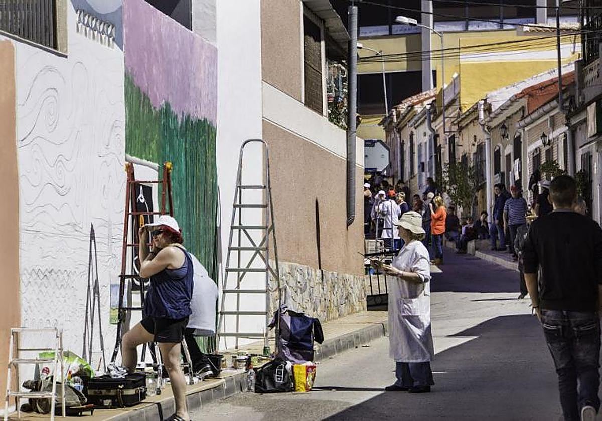 Celebración de los Murales de San Isidro, en una foto de archivo.