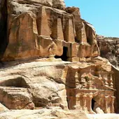 Tumbas reales de Petra, en Jordania.