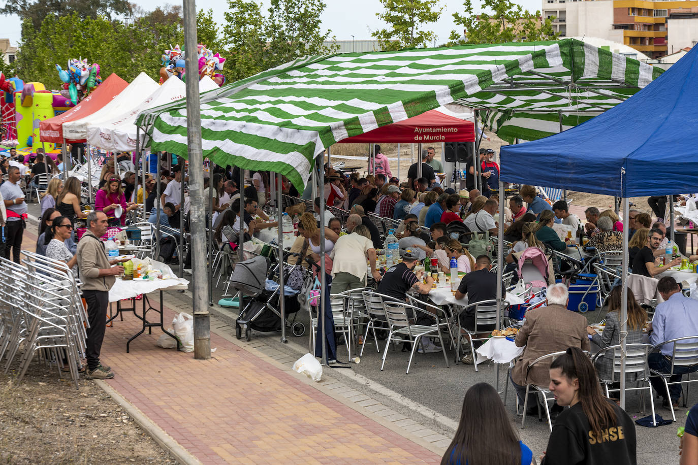 La mejor paella en el concurso de Monteagudo, la de Los Fiesteros