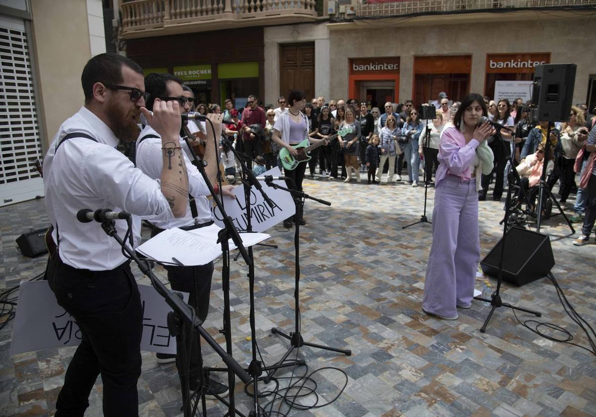 La banda Eclectitonta, este sábado, durante el Big Up! de Cartagena.