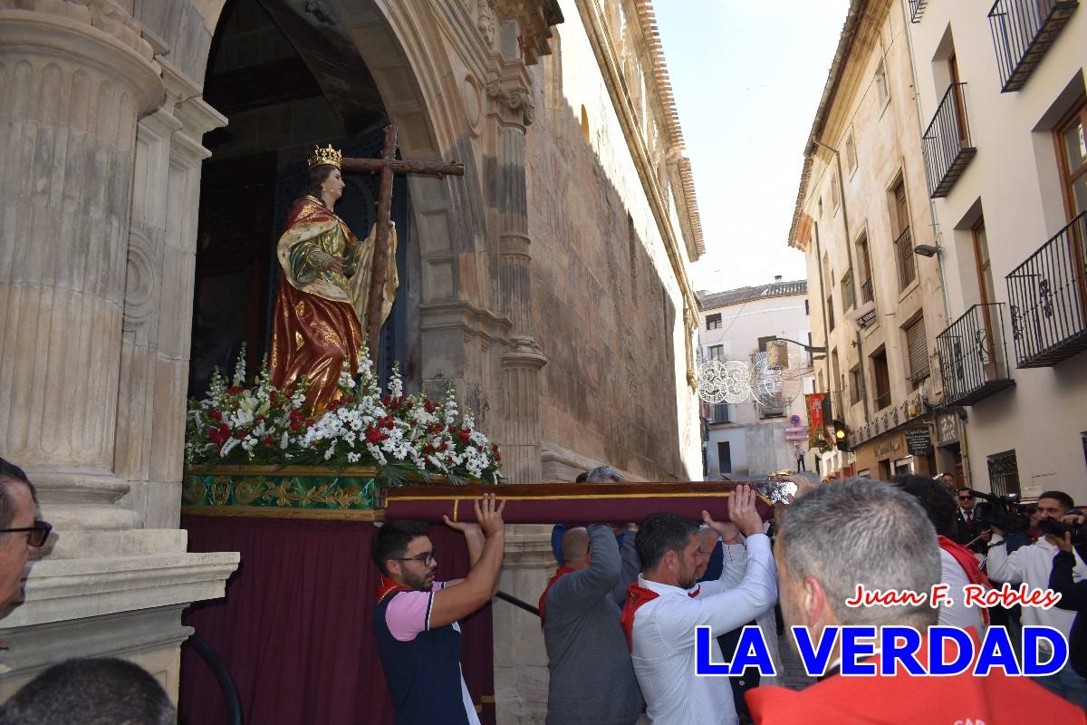 Subida de Santa Elena hasta la basílica de la Vera Cruz