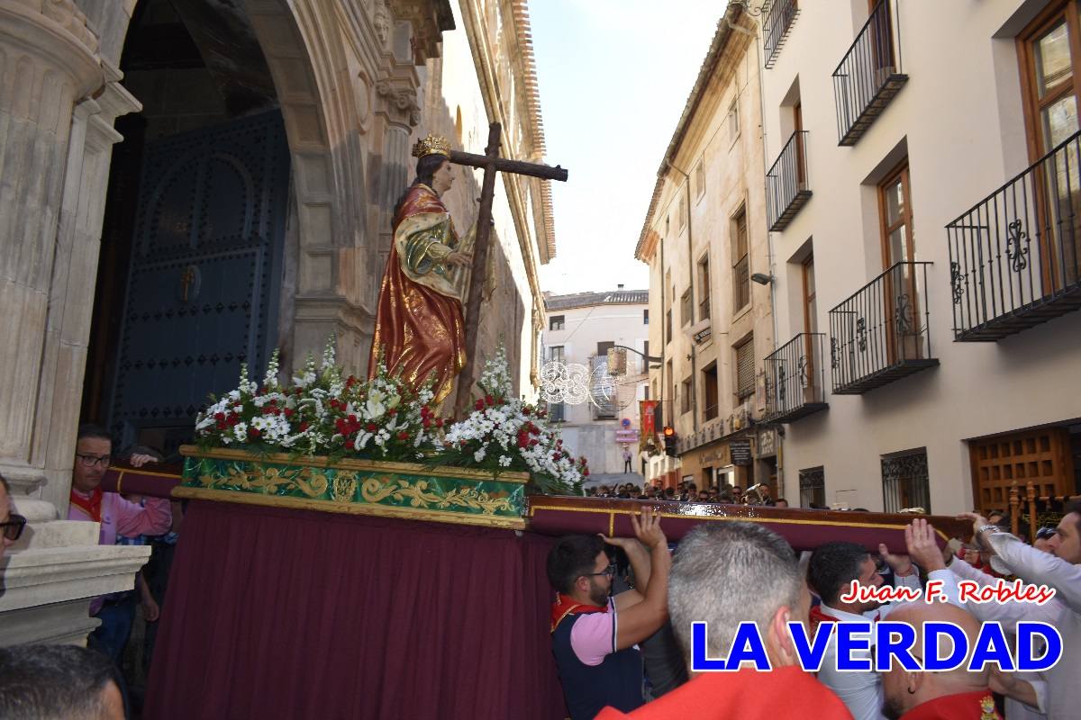 Subida de Santa Elena hasta la basílica de la Vera Cruz