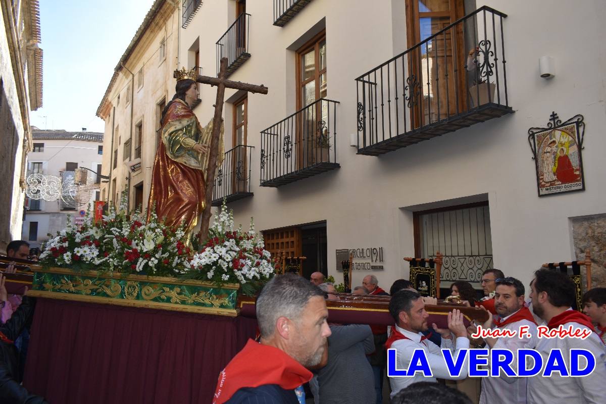Subida de Santa Elena hasta la basílica de la Vera Cruz