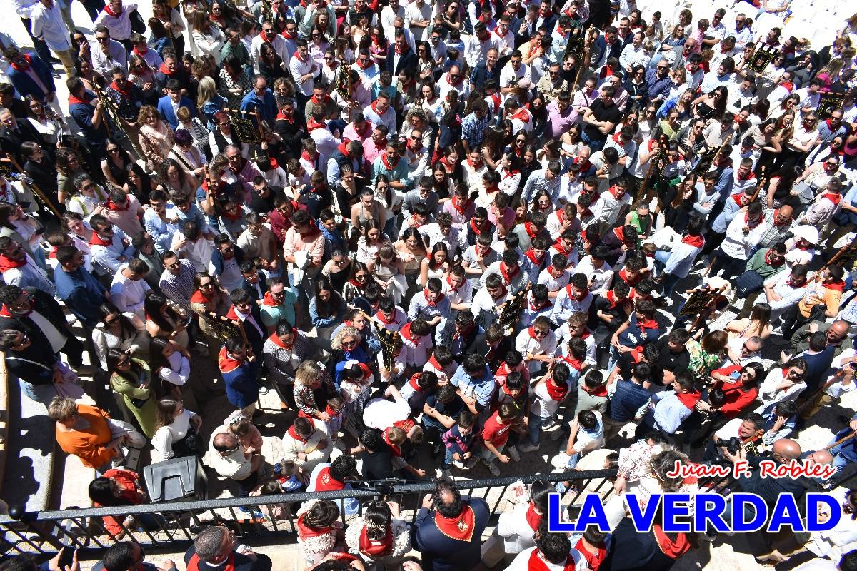 La peña caballista Pura Sangre será la primera en correr por la Cuesta del Castillo de Caravaca