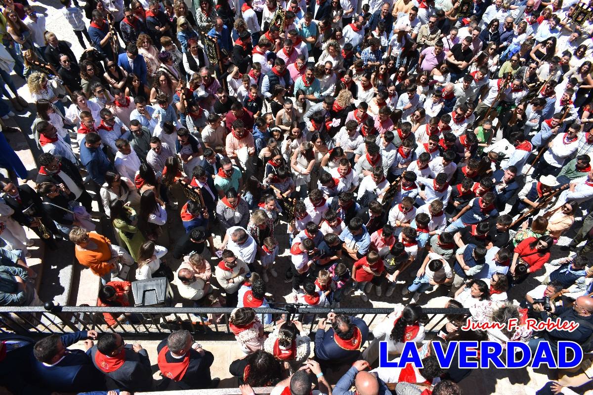 La peña caballista Pura Sangre será la primera en correr por la Cuesta del Castillo de Caravaca