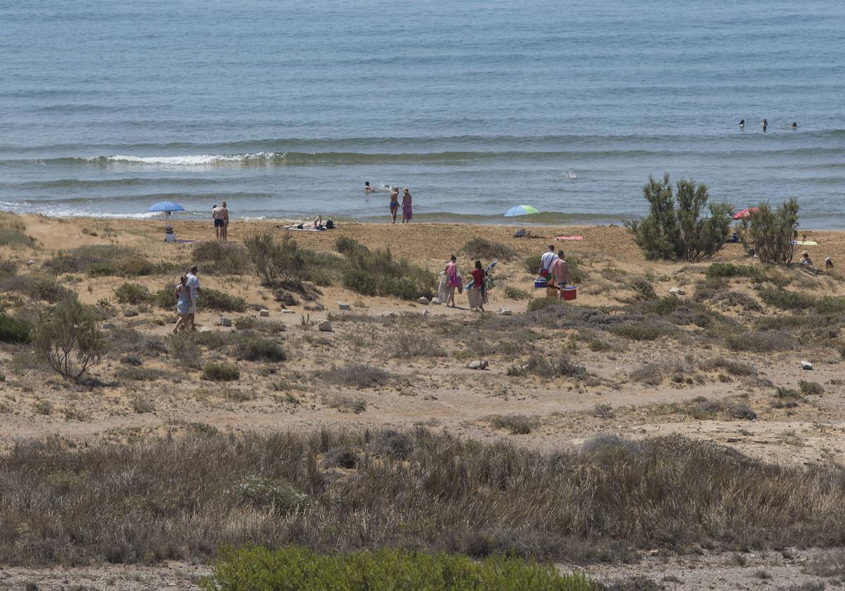 Playa de Calblanque en una imagen de archivo.