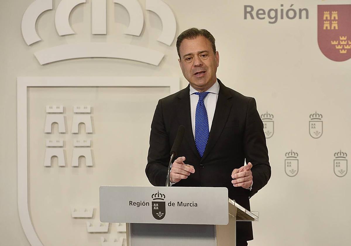 Marcos Ortuño, hoy, en San Esteban.