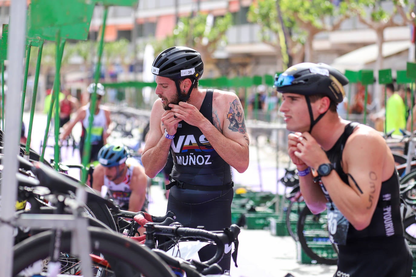 El triatlón Villa de Fuente Álamo, en imágenes