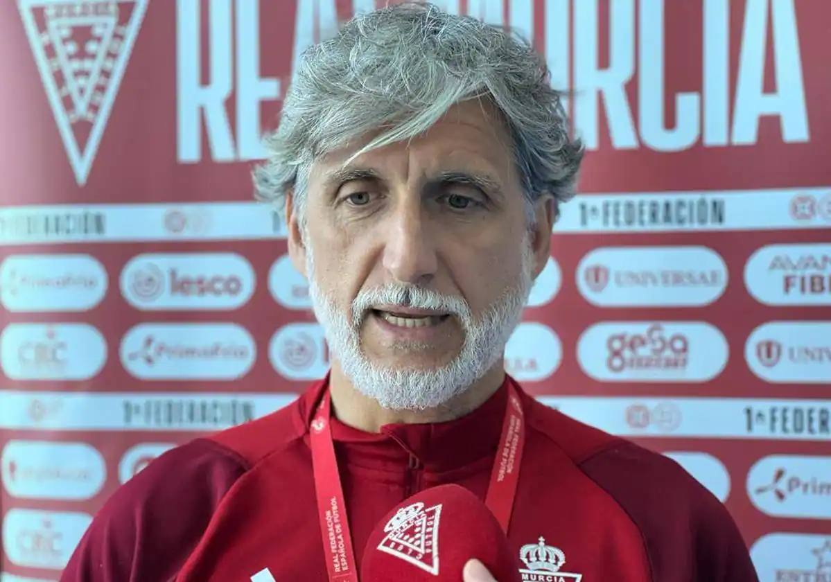 Pablo Alfaro, entrenador del Real Murcia