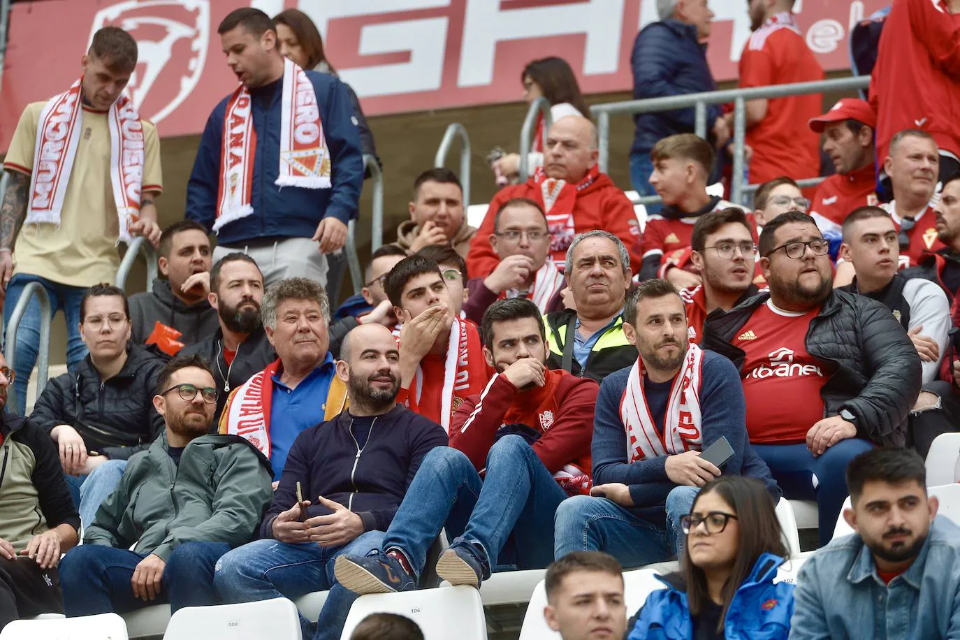 Las Gradas Del Enrique Roca En El Partido Del Real Murcia Contra El ...