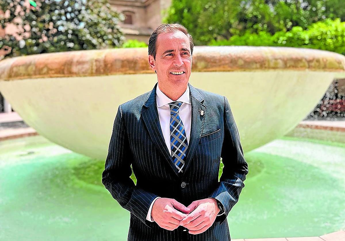 El presidente de la Federación de Municipios de la Región de Murcia y alcalde de Ulea, Víctor Manuel López.