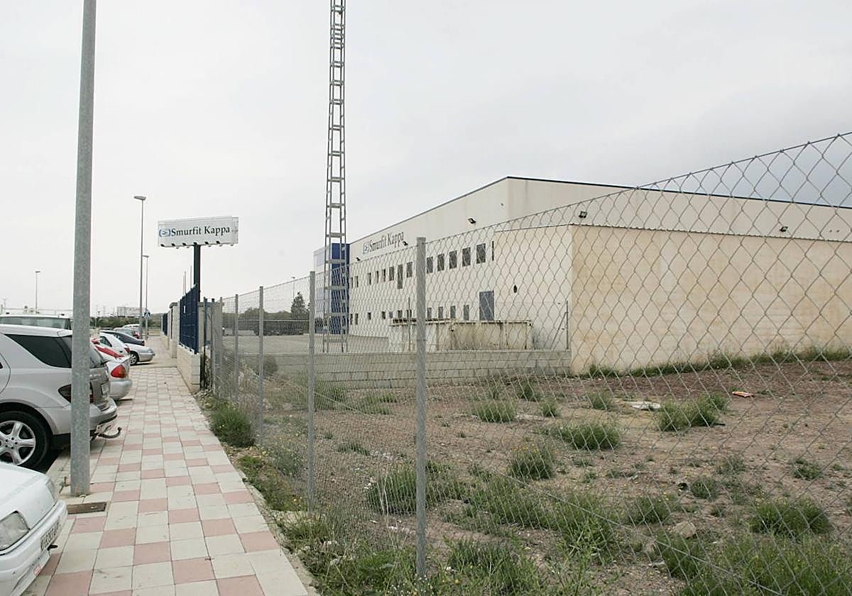 Imagen de archivo del polígono industrial El Saladar de Totana.