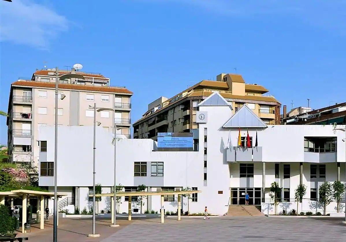 Fachada del Ayuntamiento de Molina de Segura.