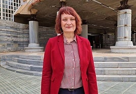 La diputada de Podemos, María Marín.