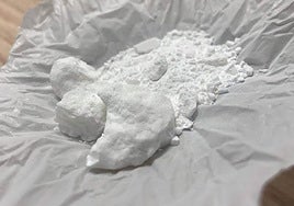 Cocaína incautada en la operación de Cehegín.