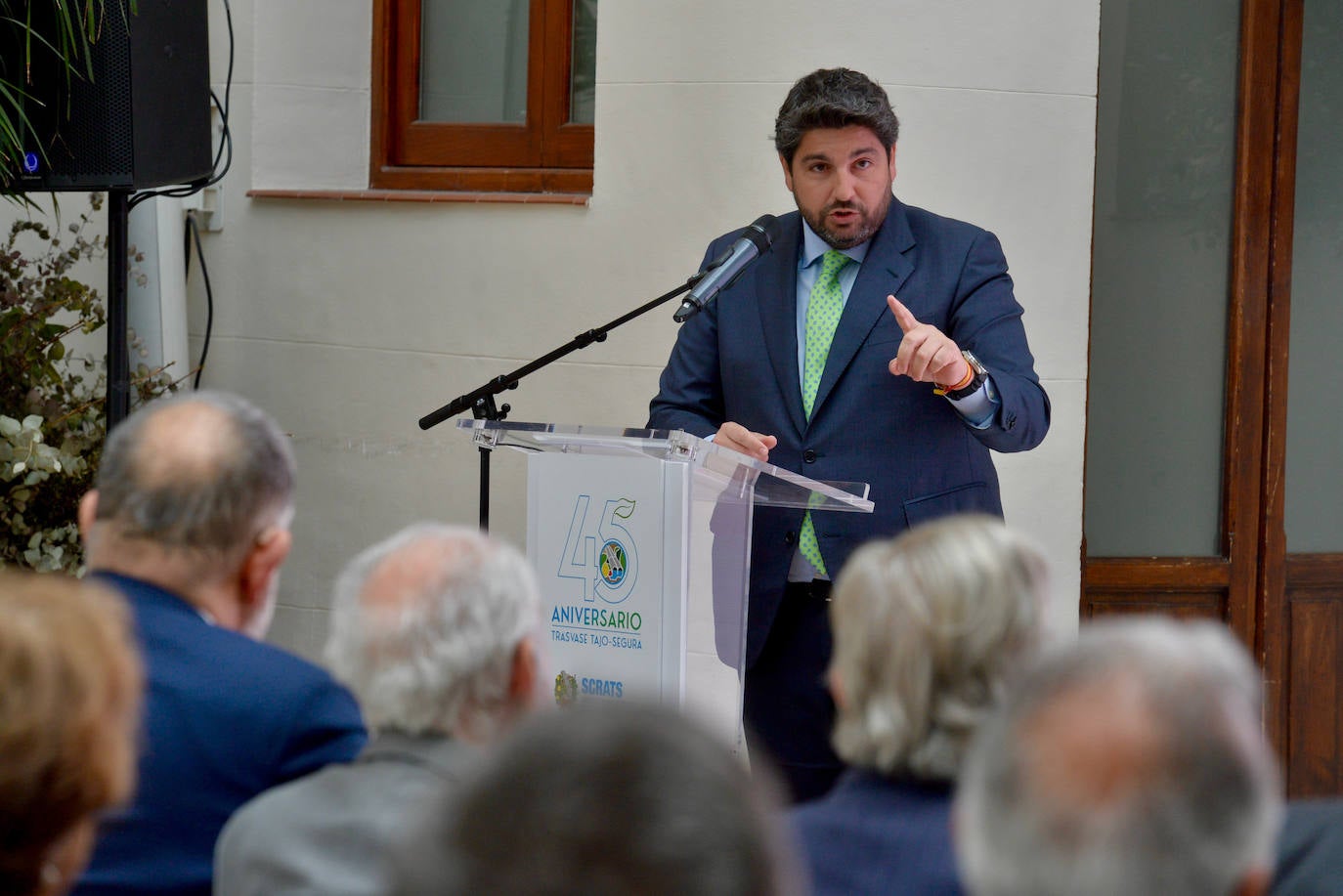 Las imágenes del 45 aniversario del Tajo-Segura en Murcia