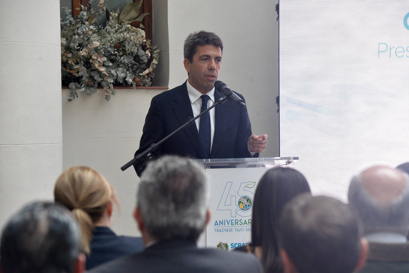 Las imágenes del 45 aniversario del Tajo-Segura en Murcia