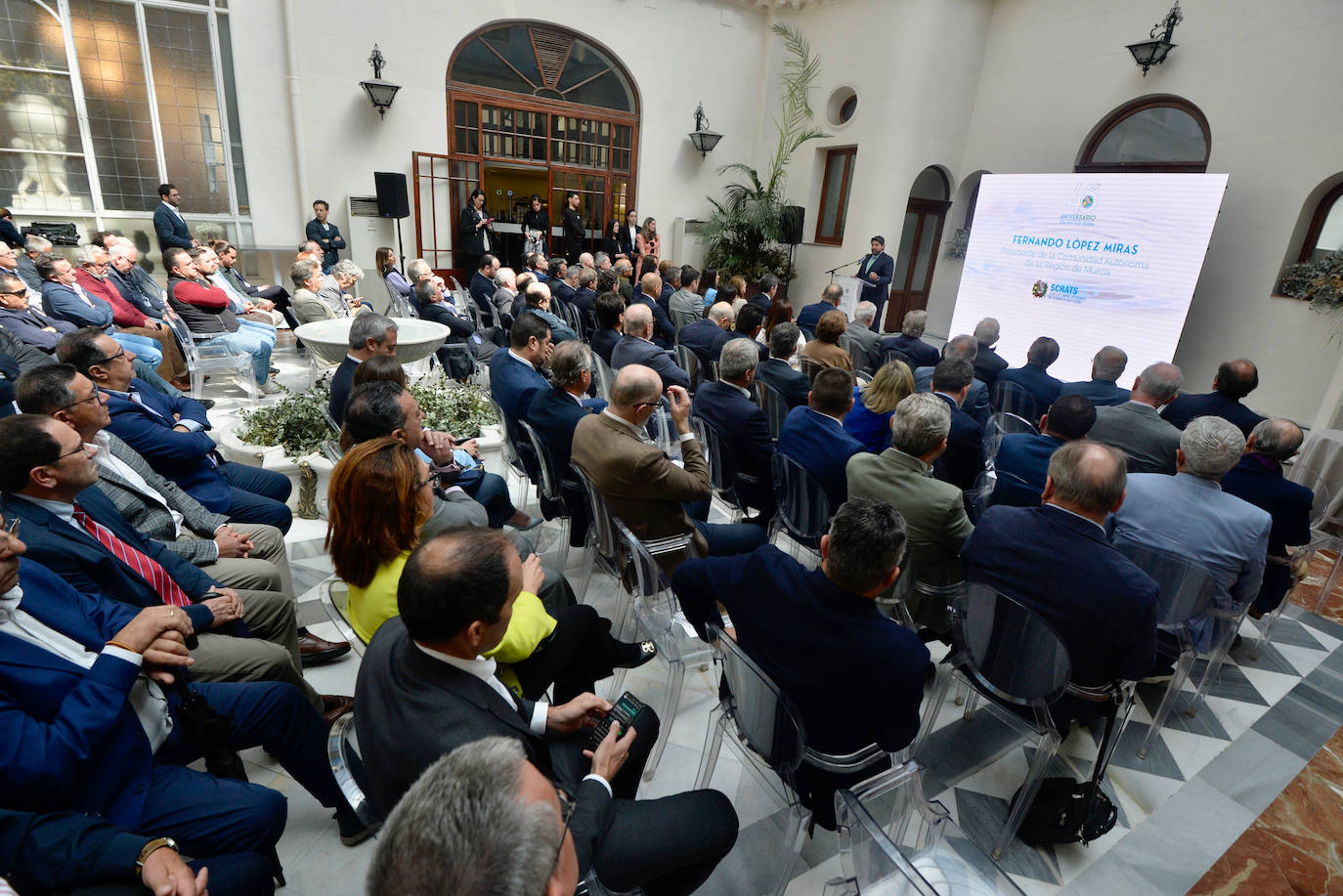 Las imágenes del 45 aniversario del Tajo-Segura en Murcia