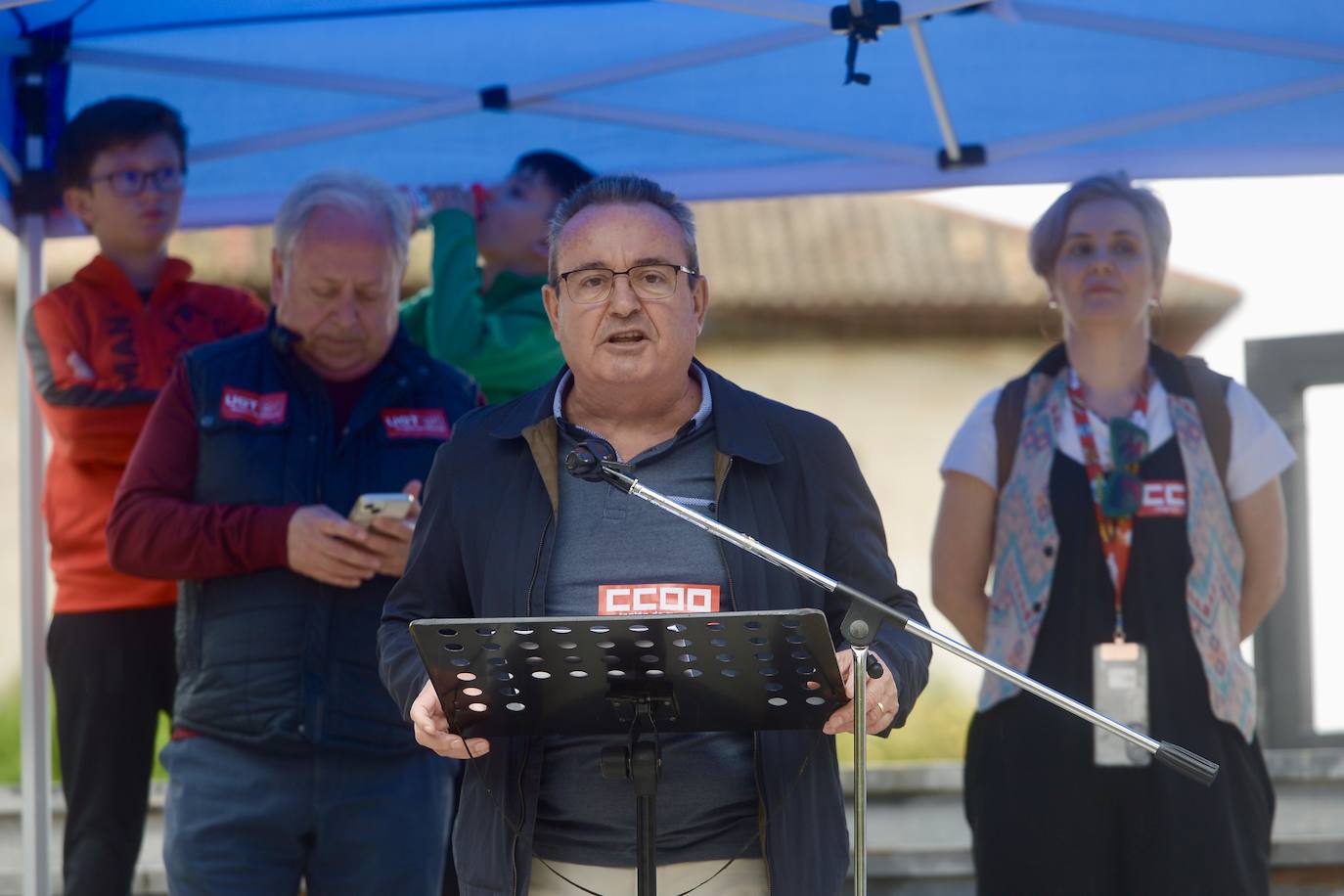 Manifestación del 1 de Mayo del 2024 en Murcia, en imágenes