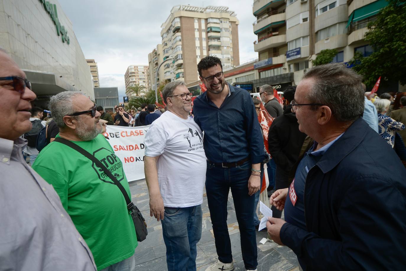 Manifestación del 1 de Mayo del 2024 en Murcia, en imágenes