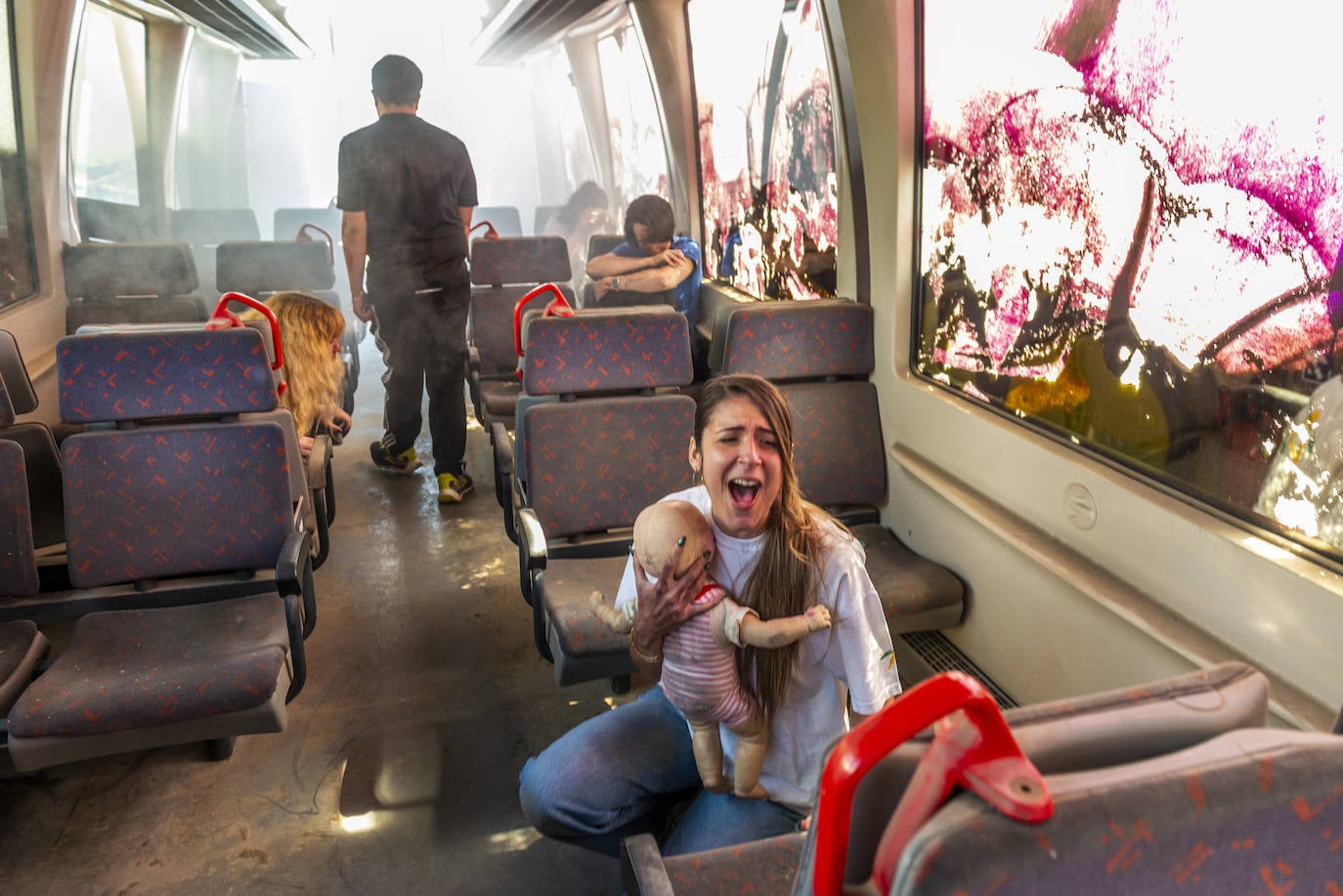 Simulacro de atentado en Murcia, en imágenes