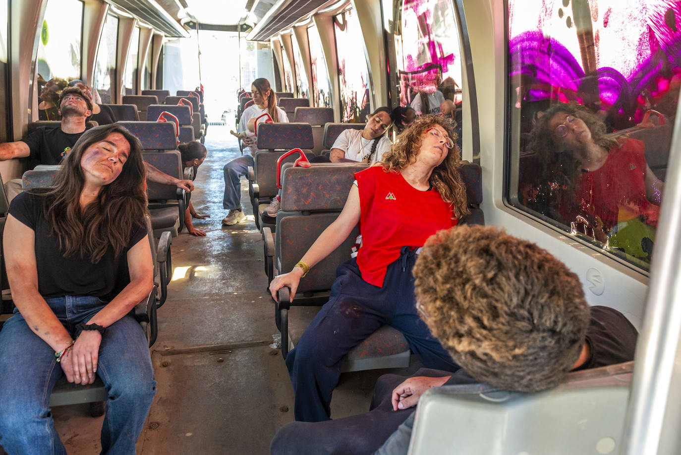 Simulacro de atentado en Murcia, en imágenes