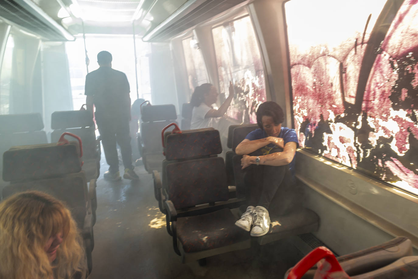 Simulacro de atentado en Murcia, en imágenes