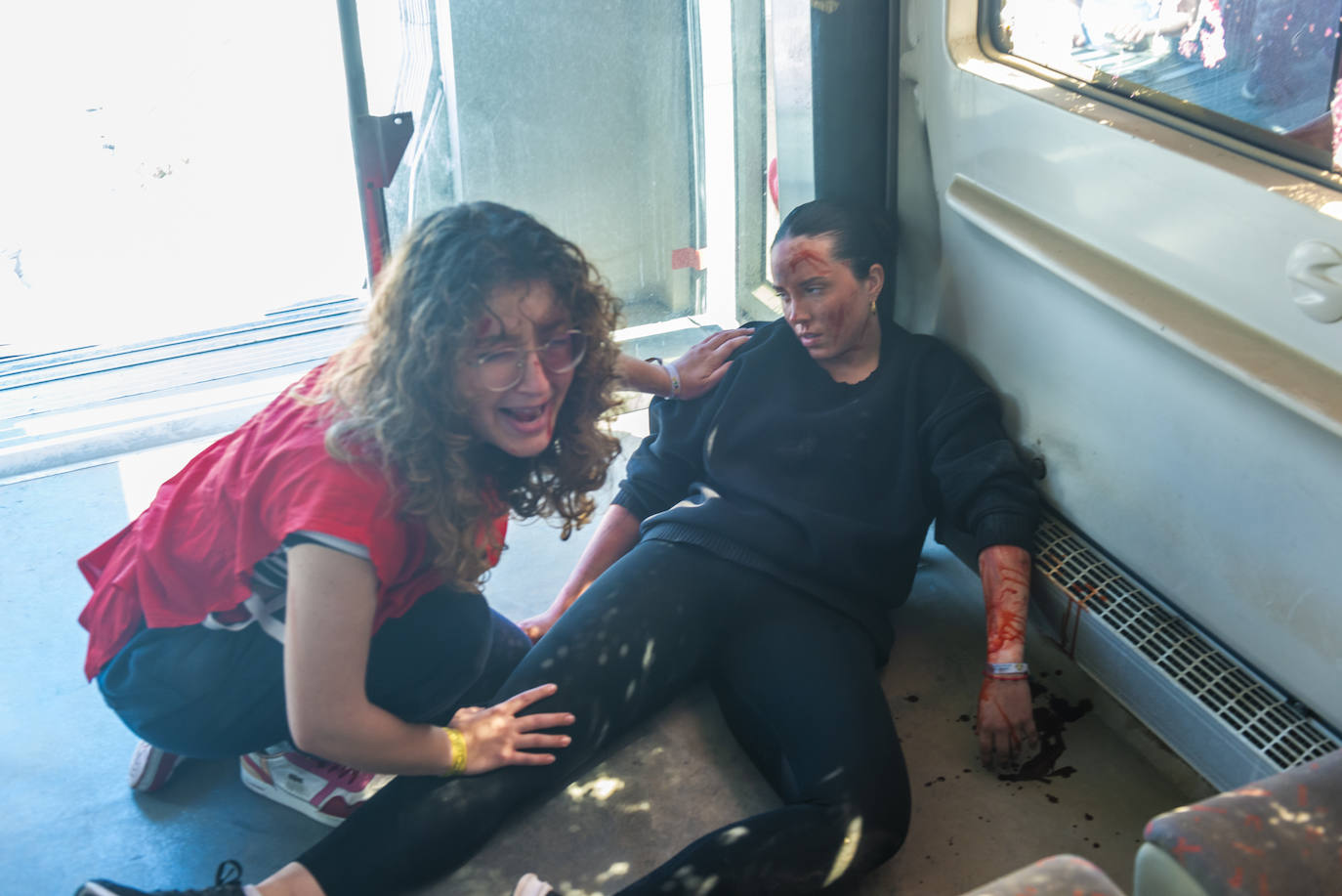 Simulacro de atentado en Murcia, en imágenes